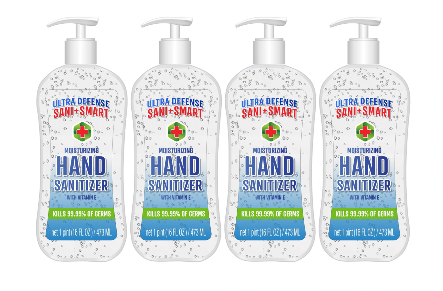 Hand Sanitizer Original - 16 fl oz - 4 PACK - Sanishop.us